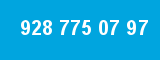928 775 07 97 928 775 07 97
